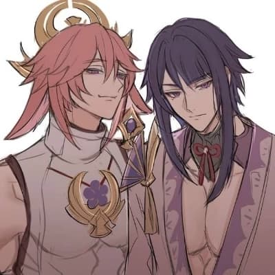 Raiden and Yae Miko thumbnail
