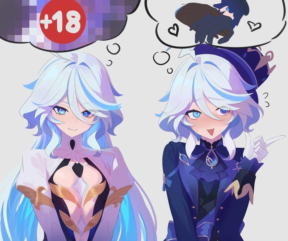 Focalors y furina thumbnail