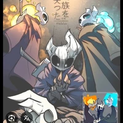 Hornet, Kin, The Hollow Knight, and Little Ghost thumbnail