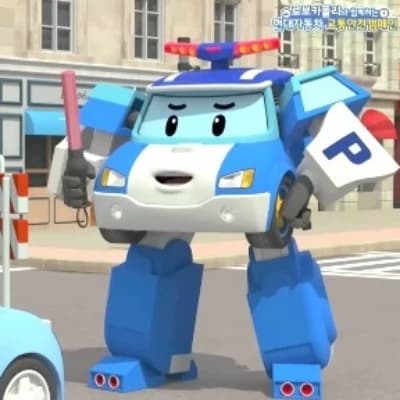 Poli the Robot Police Car thumbnail