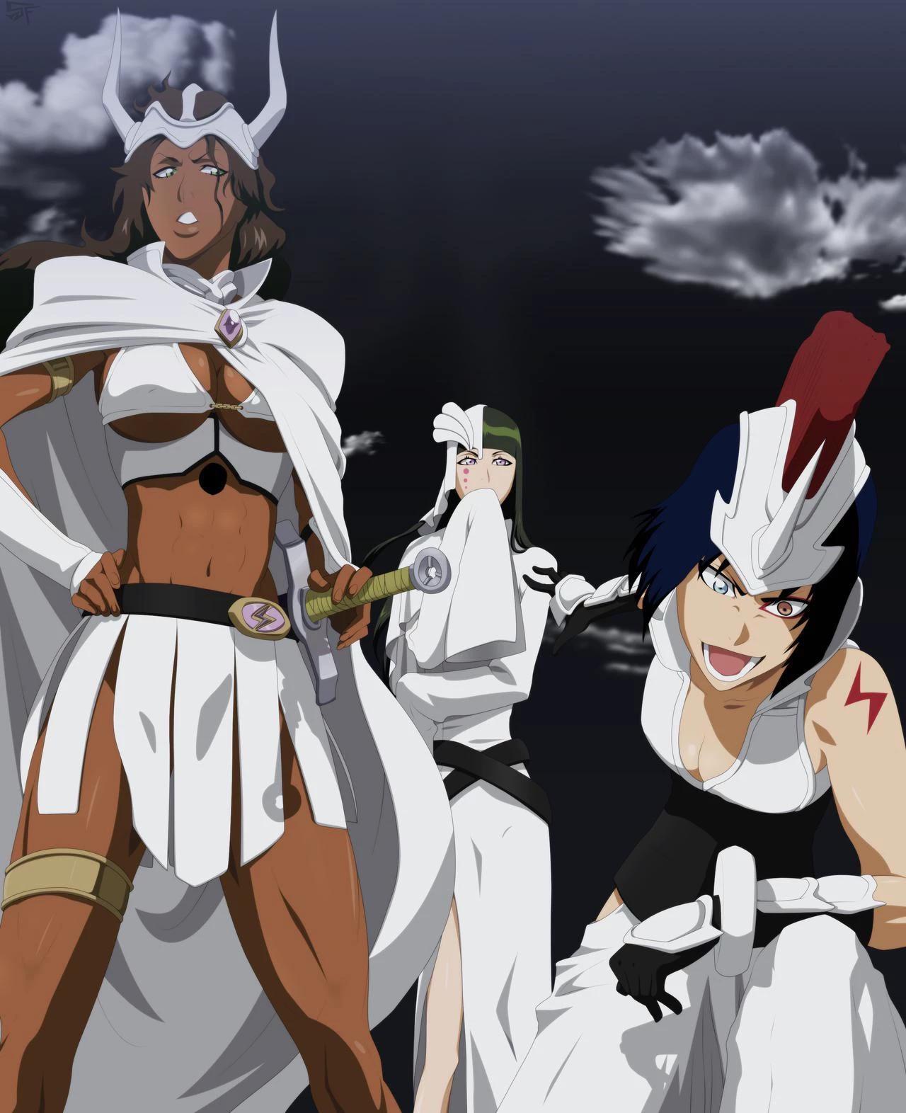 Three girls Tres Bestias (Bleach) thumbnail