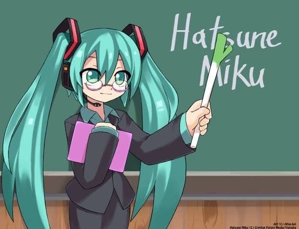 teacher Hatsune Miku thumbnail