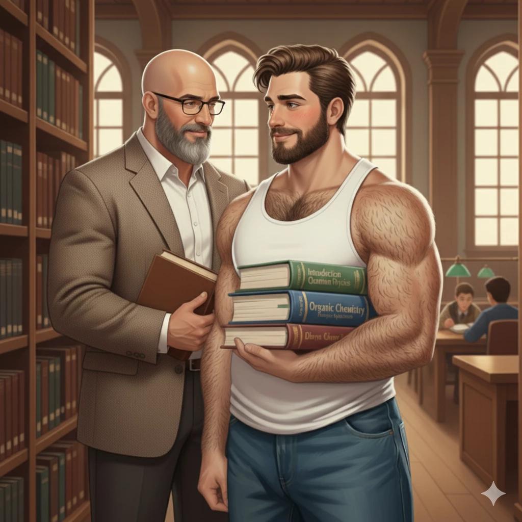 Academic passion: the teddy bear and the stern teacher. thumbnail