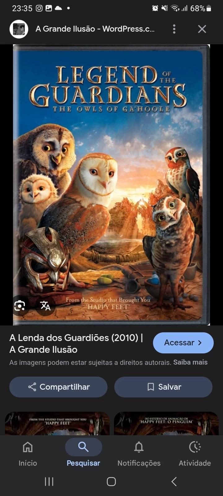 The Legend of the Guardians thumbnail