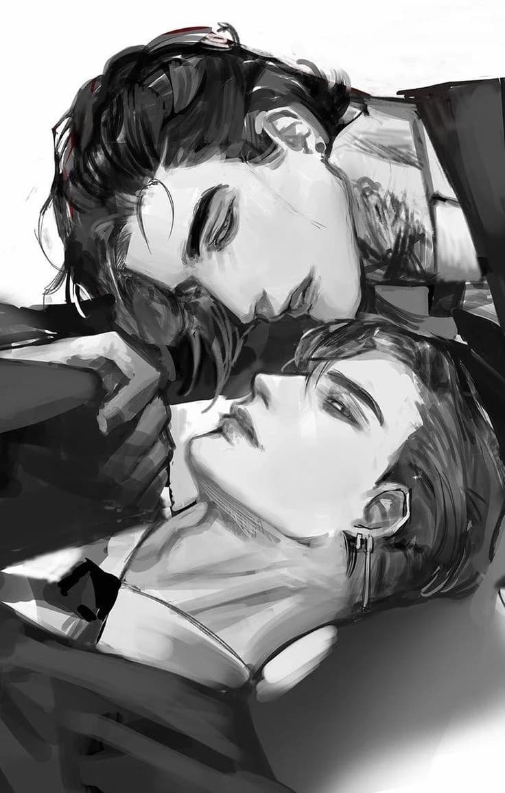 Lucien Vale (black-haired CEO) & Aiden Vale (ashy-blond model) thumbnail