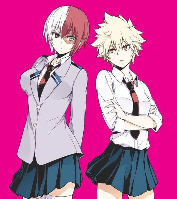 Katsuki Bakugo y Shoto Todoroki (Mujeres) thumbnail
