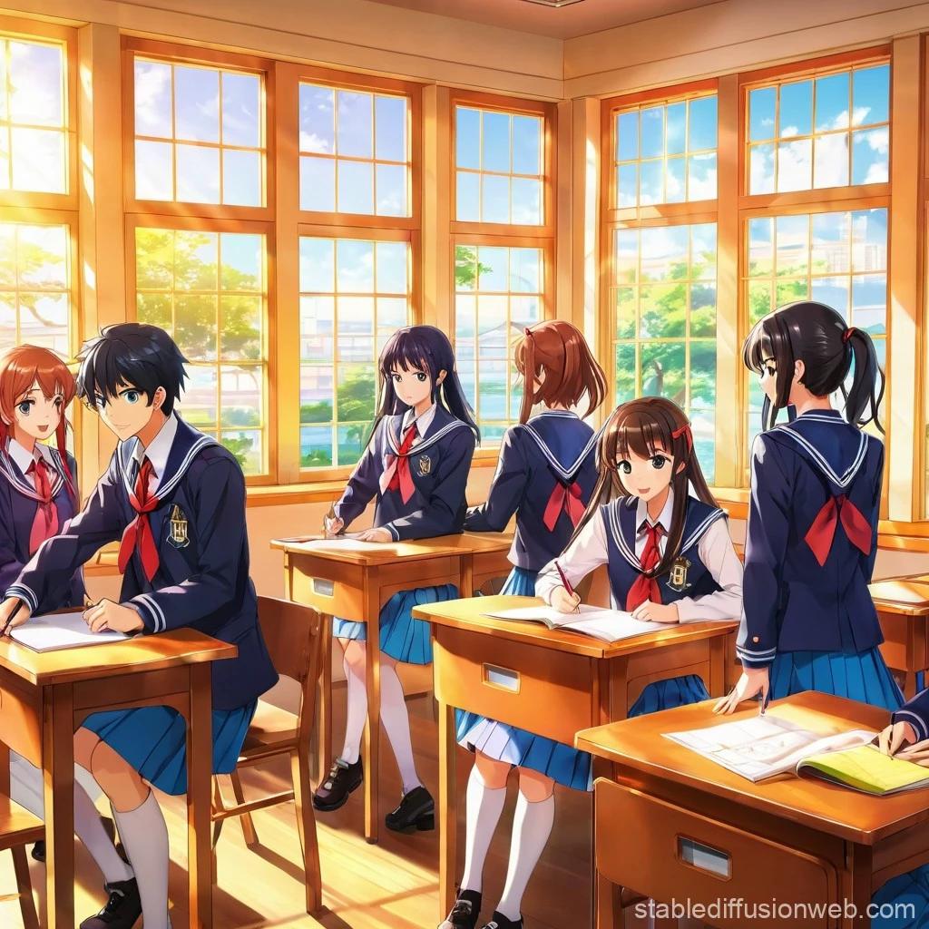 School with multi country students. thumbnail