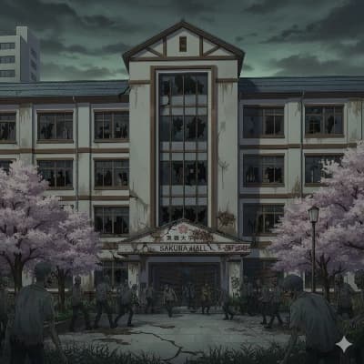 The campus dormitory is affected by Zombies. thumbnail