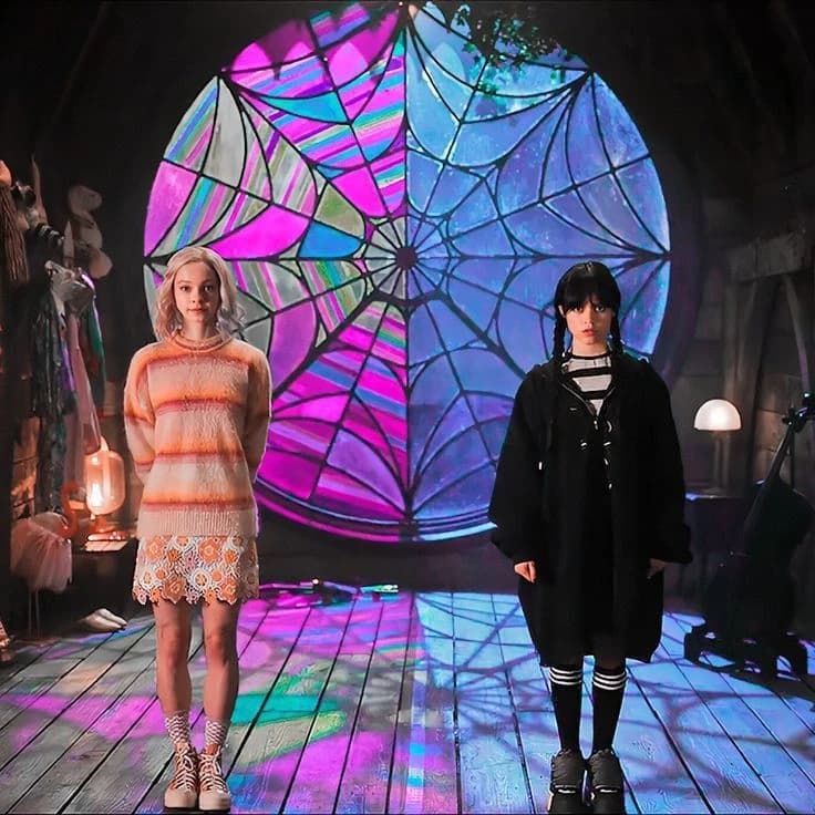 Wednesday Addams and Enide Sinclair thumbnail