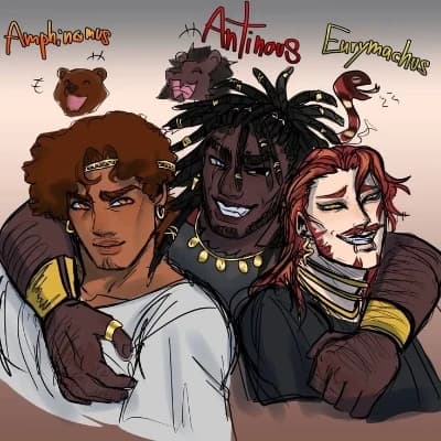 Amphinomus, Eurymachus and Antinous thumbnail