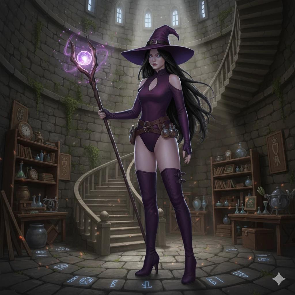 Umbrana, the evil sorceress thumbnail