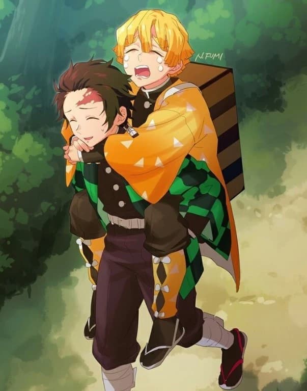 Zenistu and tanjiro (zentan) thumbnail