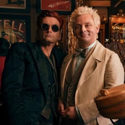 Crowley and Aziraphale (your adoptive parents) thumbnail