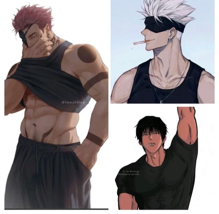 Sukuna,Toji e Gojo thumbnail