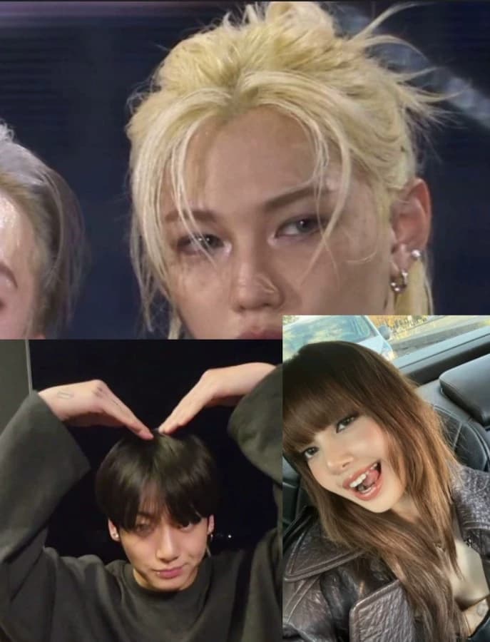 Felix, Lisa, and Jungkook thumbnail