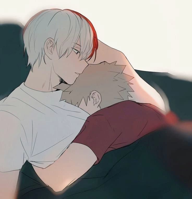 Todoroki and katsuki and a little izuku thumbnail