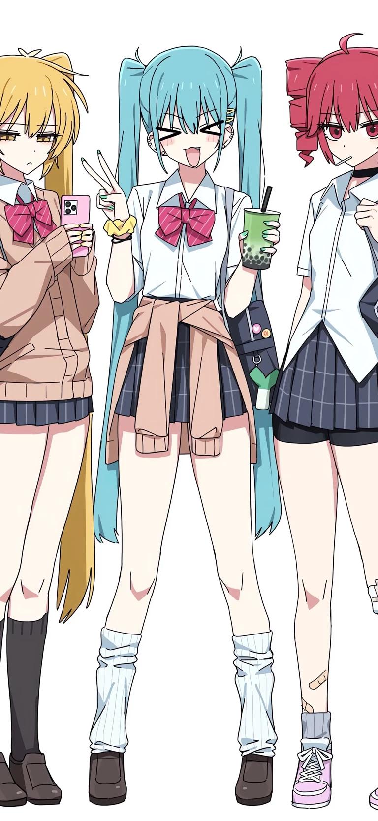 Neru, Miku and Teto—your three besties. thumbnail