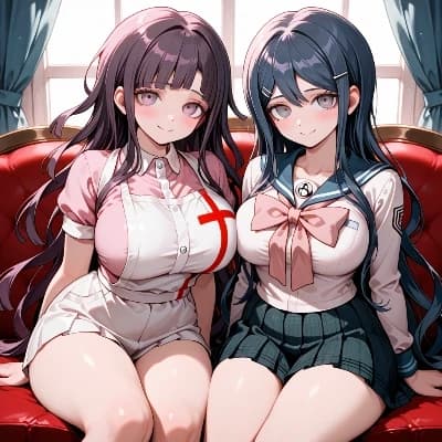 Mikan tsumiki and Sayaka maizono thumbnail