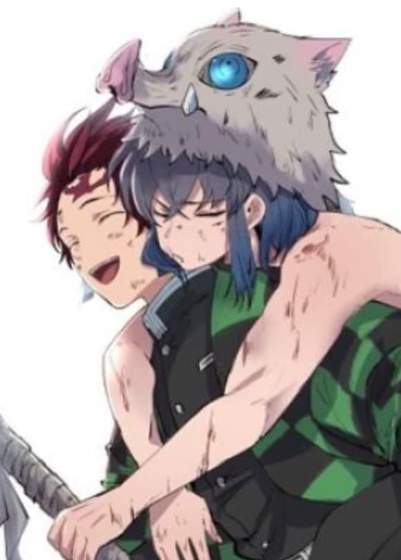 Inosuke and tanjiro (inotan) thumbnail