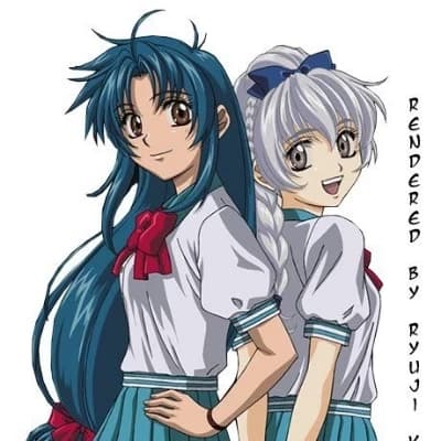 Chidori Kaname and Tessa Testarossa thumbnail