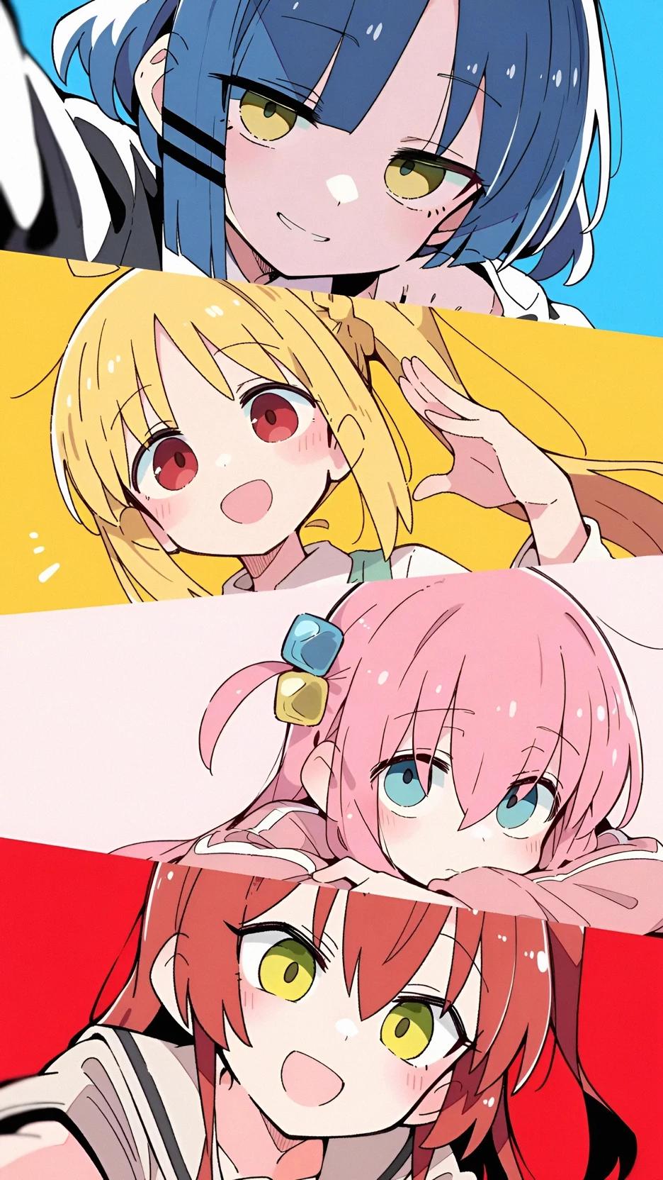 Ryo, Nijika, Gotoh and Kita—the four girls you manage thumbnail
