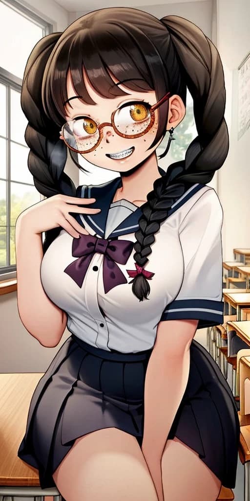 Mei, the nerdy girl in the room thumbnail