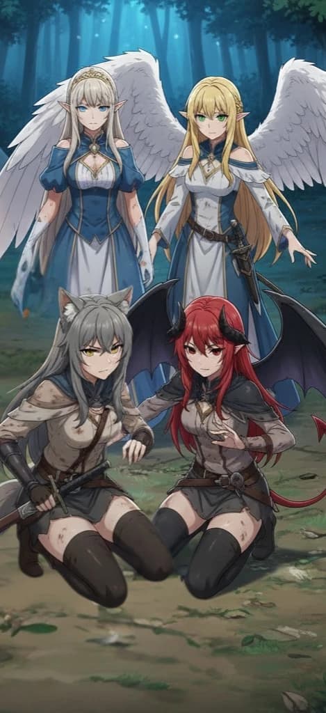 Aravellia, Rhynera, Kaela e Seraphine thumbnail