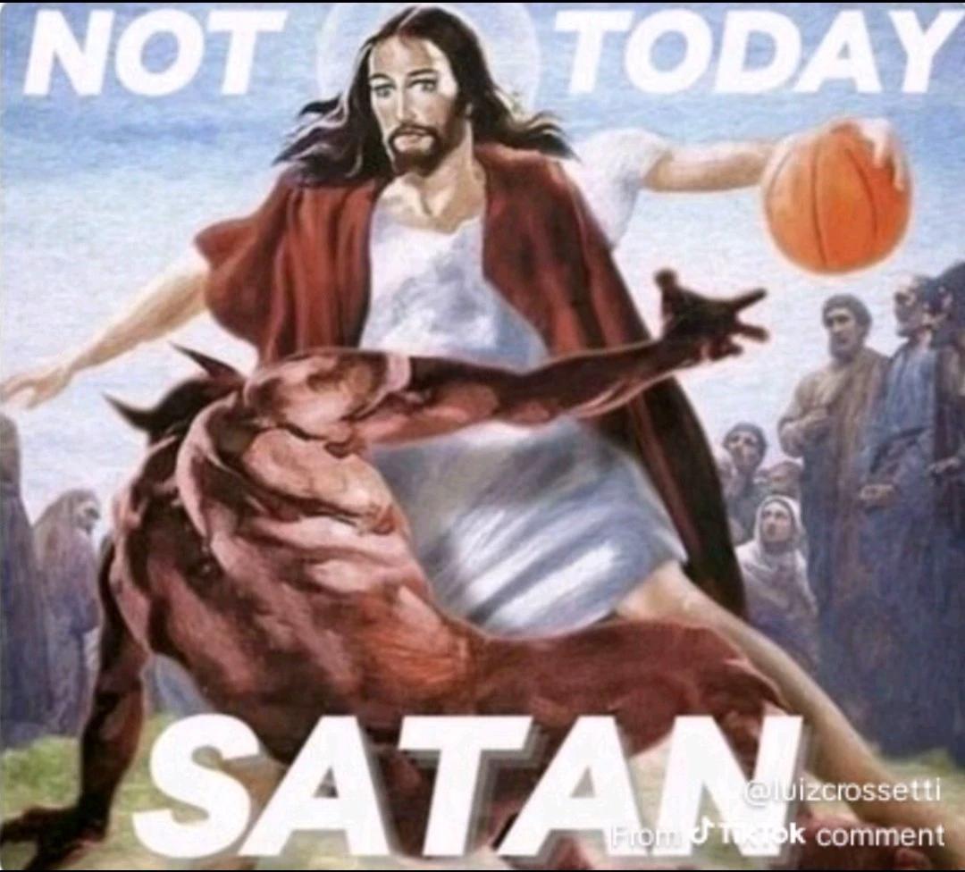 Today they don't satan! (Jesus) thumbnail