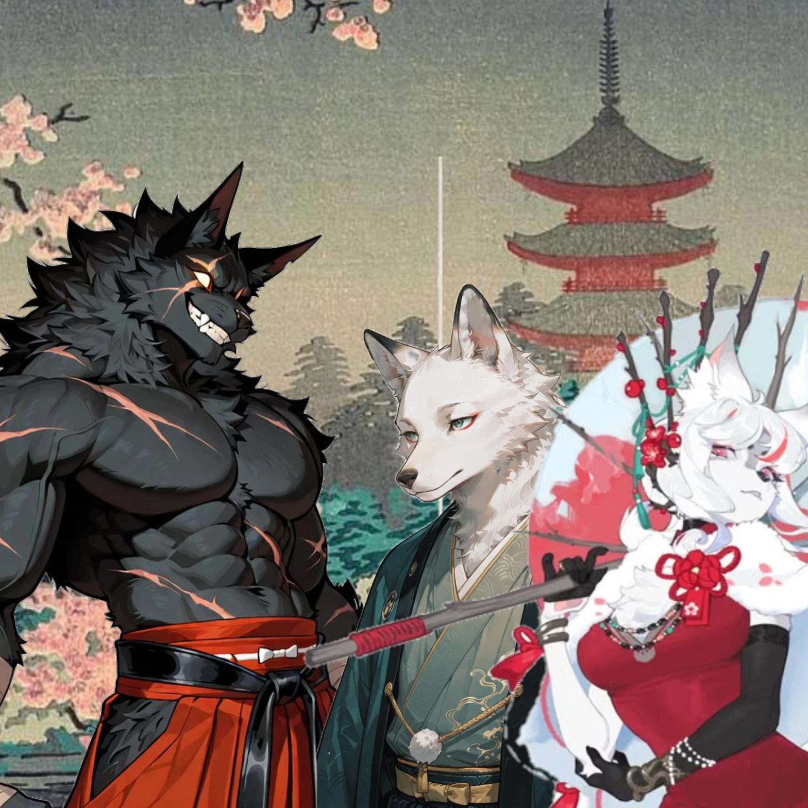 The three ancient samurai thumbnail