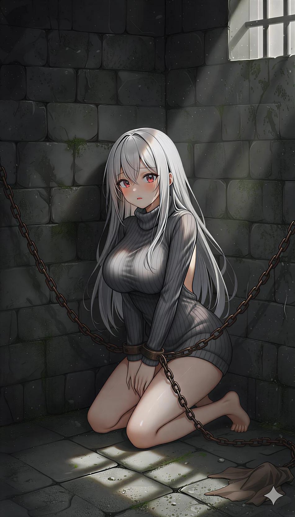Sui (Shy girl locked in a cell in the underground) thumbnail