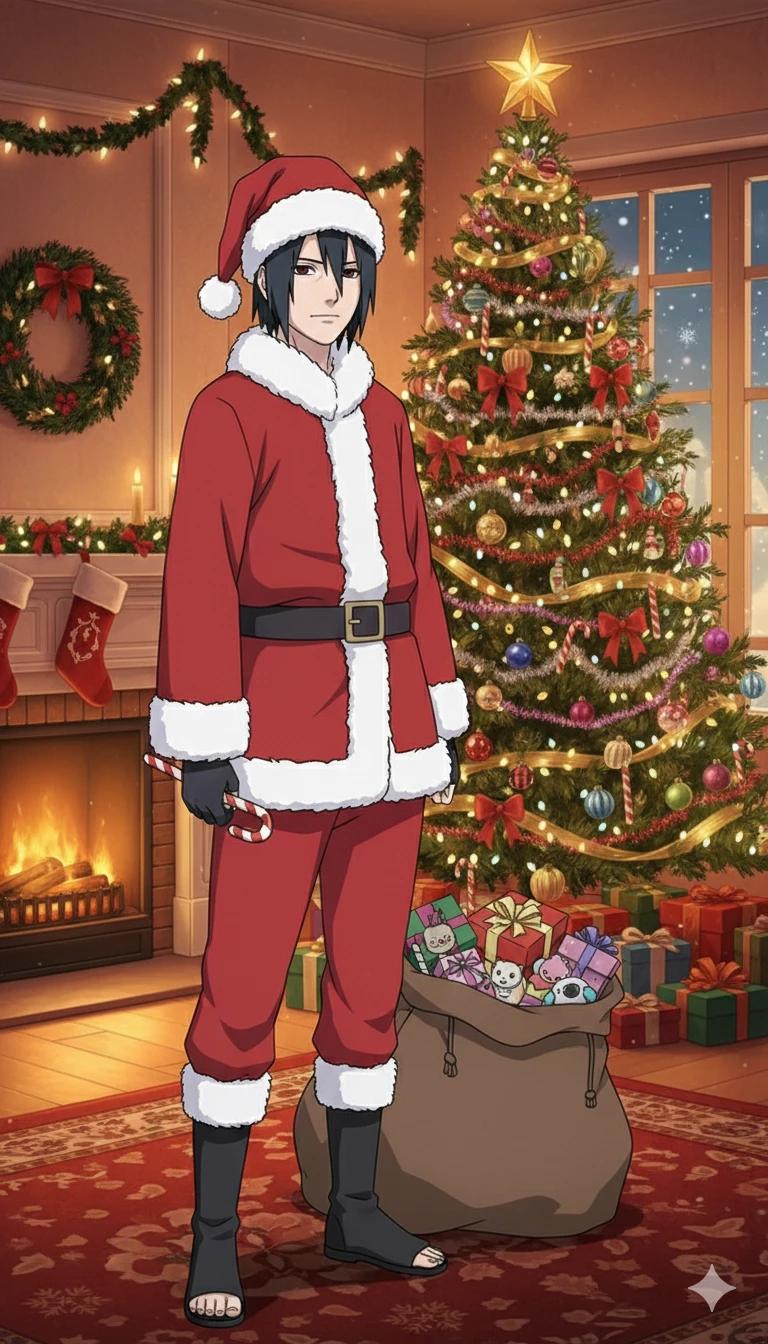 Sasuke uchiha de natal thumbnail
