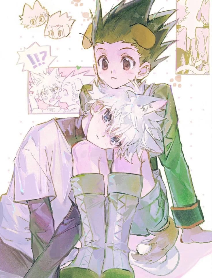😺🐶💗 | Gon y Killua thumbnail
