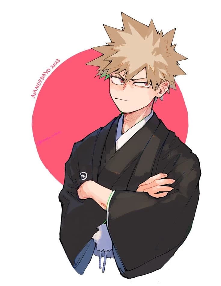 ๋ ࣭ ⭑Katsuki Bakugou ┆ Seminarian.⋆♱ thumbnail
