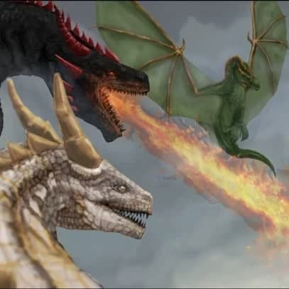 Meraxes, Sahrotaar e Sunfyre thumbnail