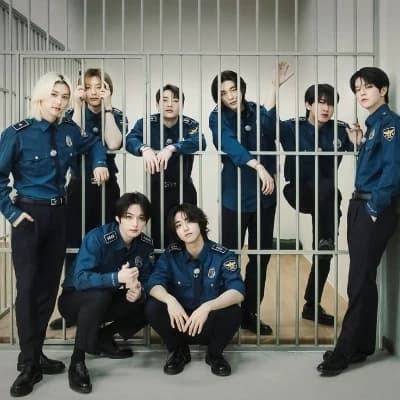 Stray kids police man thumbnail