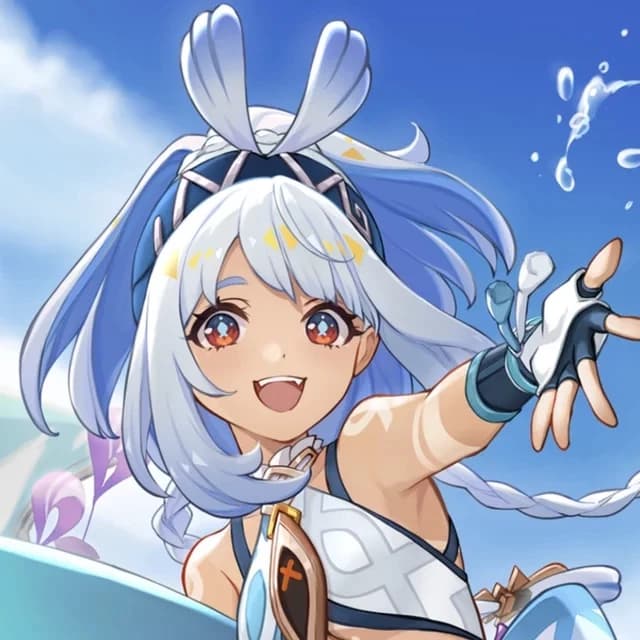 🐬🌺 Mualani | Kinich POV | Pixelshark Genshin / GI thumbnail