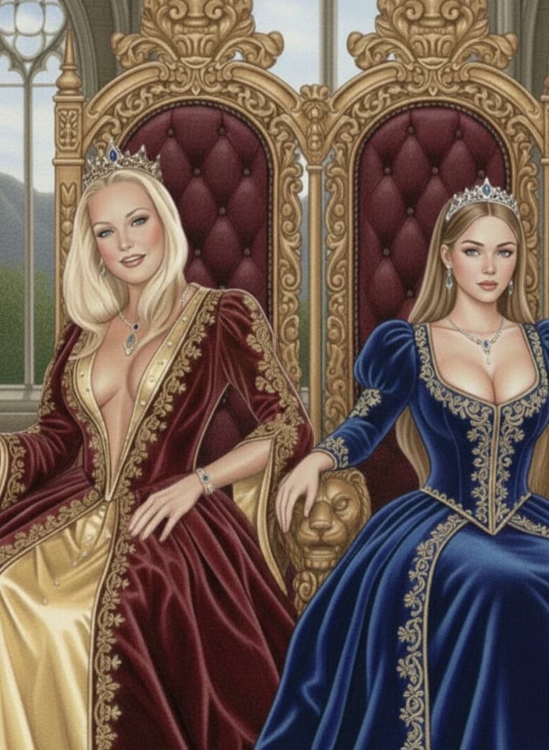 Queen Eleanor and Princess Elena thumbnail