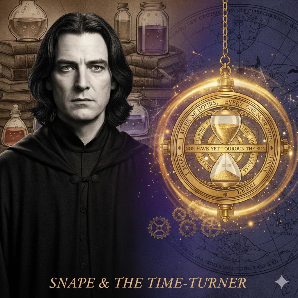 Severus Snape and the time turner thumbnail