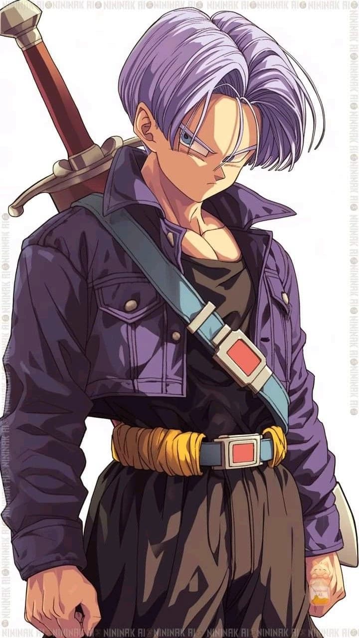 Trunks, a fictional character who mistakenly travels to the real world thumbnail