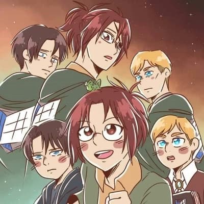 Erwin, Hange and Levi thumbnail