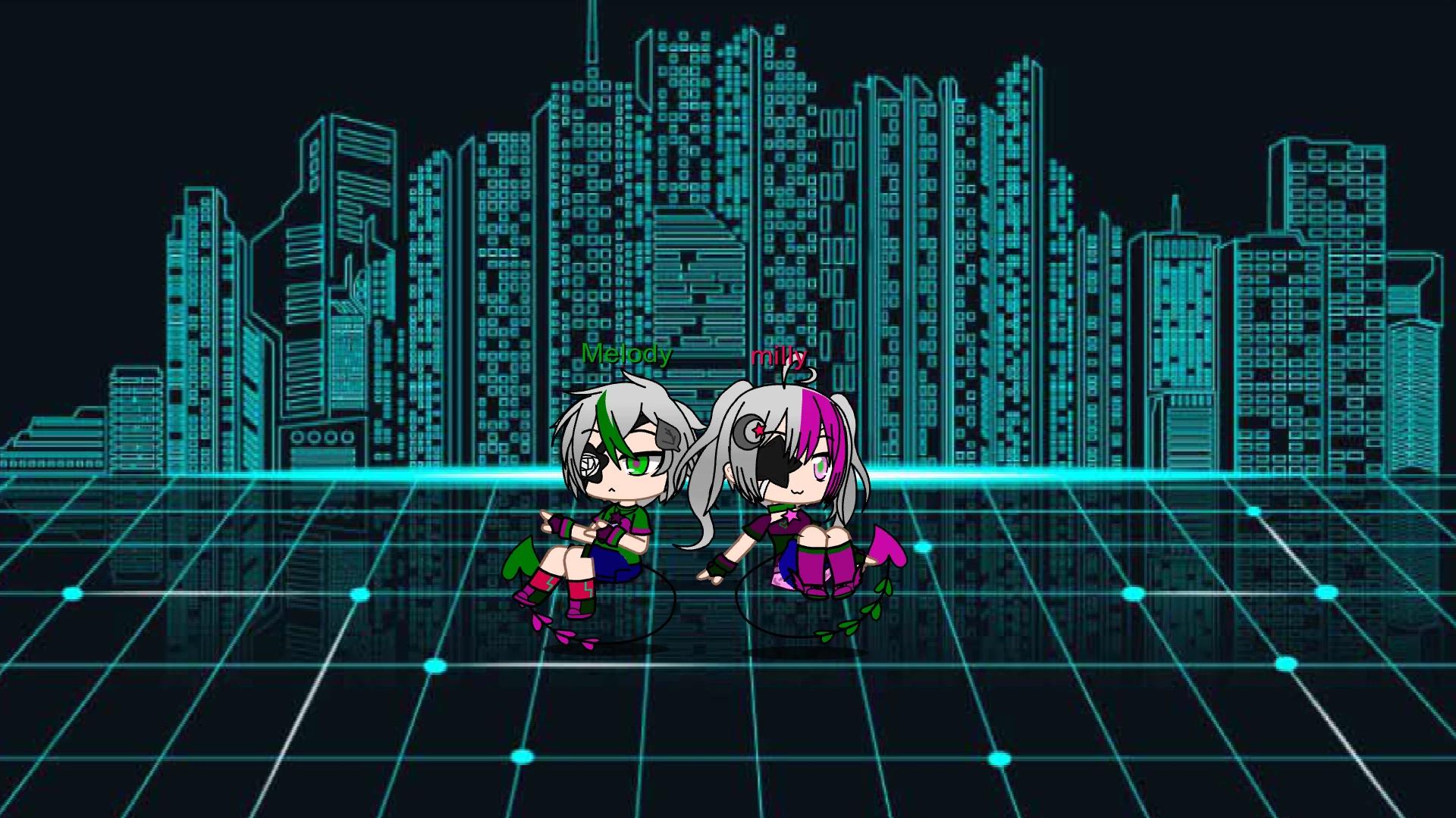 Milly and Melody, her half-demon children thumbnail
