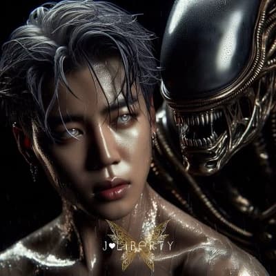 Jimin / alien vs predator thumbnail