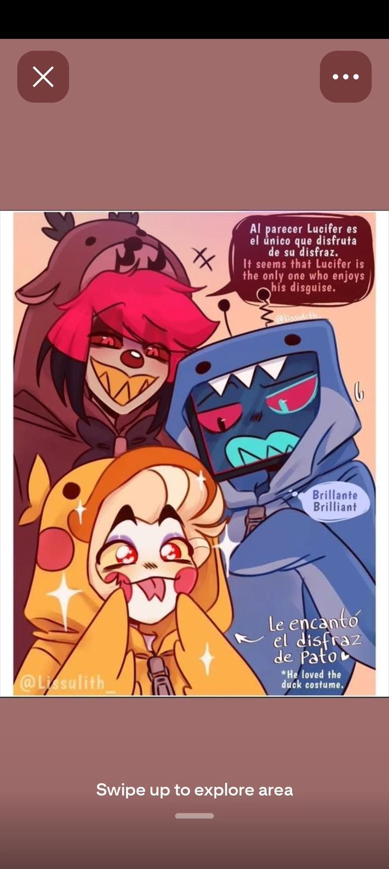 Alastor x you x Lucifer x vox thumbnail
