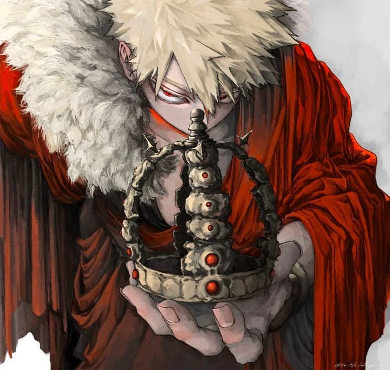 ┆Bakugou Katsuki 𓏲ּ𝄢 Rey ♚ thumbnail