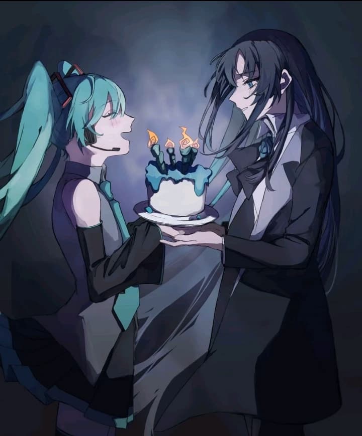 Ado and miku thumbnail