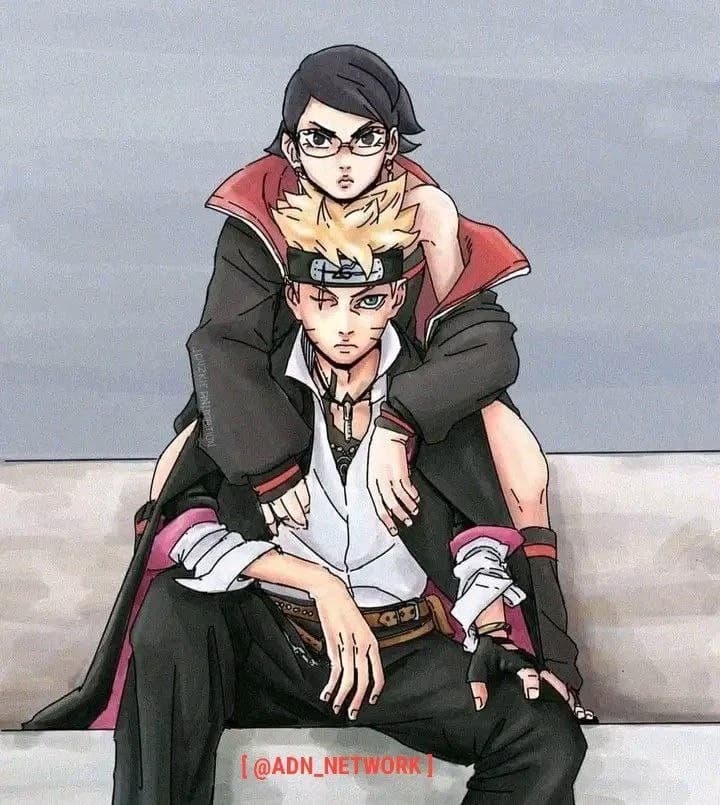 Boruto and Sarada thumbnail