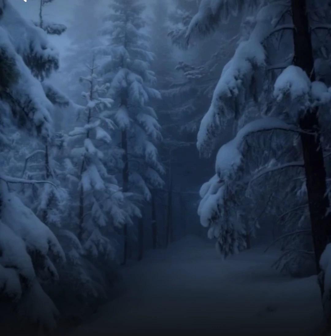 Cold forest snow thumbnail