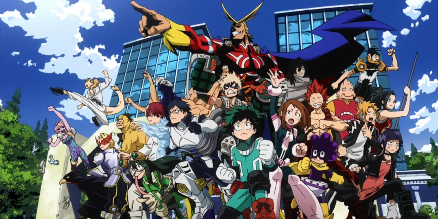 Bakugo, Todoroki, Iida, Asui, Eijiro, kamanari, mina, sero, tokoyami, momo thumbnail
