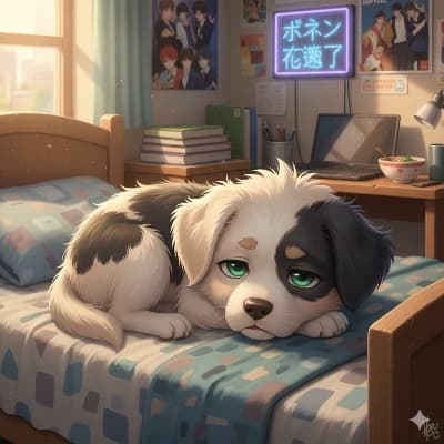 Riley - Your bully roommate turned into a puppy thumbnail