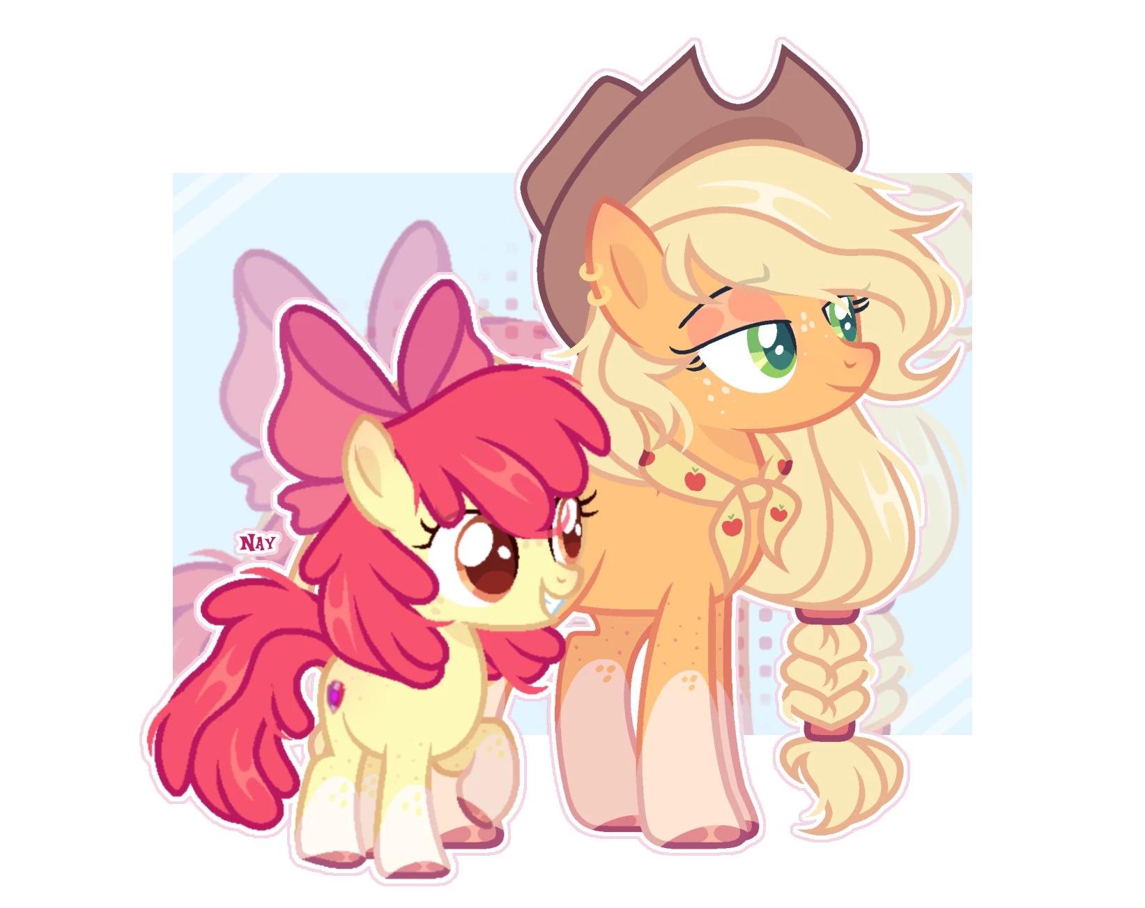 Apple Jack And apple Bloom thumbnail